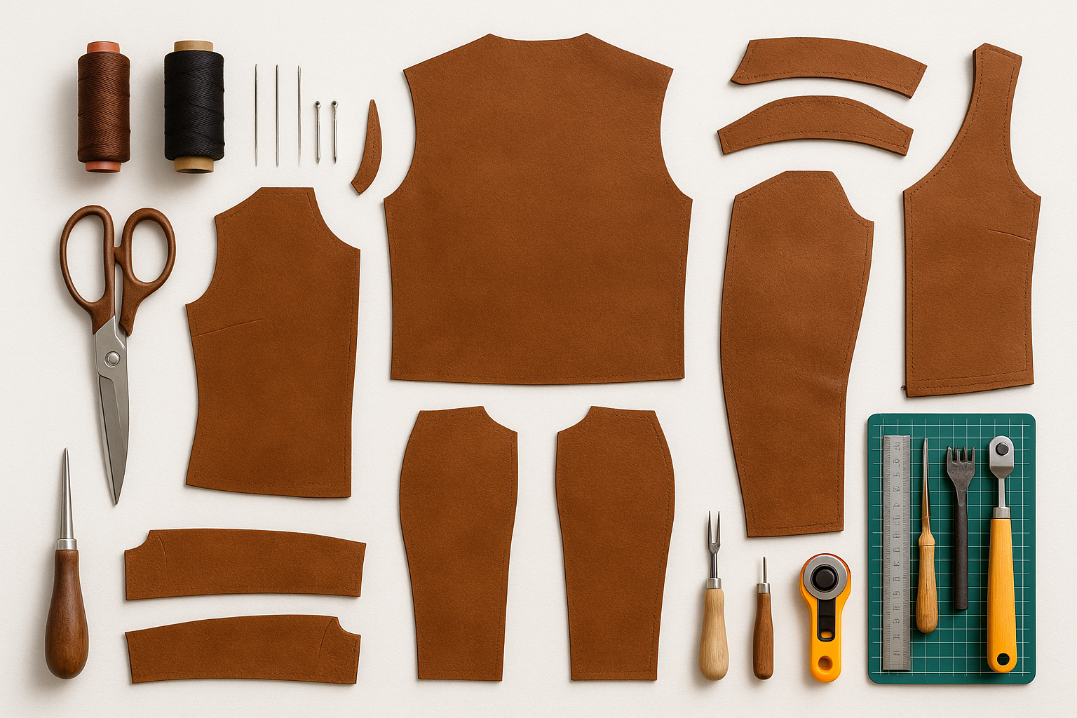 DIY Leather Jacket Patterns for Beginners